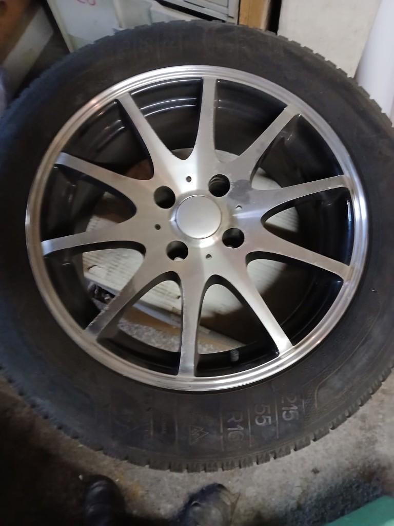 velgen met banden, Ophalen, 16 inch, Banden en Velgen, All Season