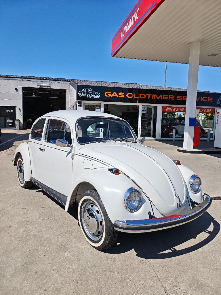 Vw kever 1200 bwj 1977 gerestaureerd, gekeurd + garantie, Auto's, Achterwielaandrijving, Beetle (Kever), 4 cilinders, Wit
