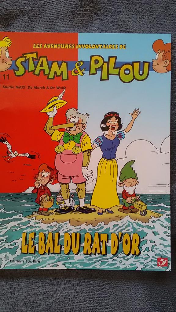 Le bal du rat d'or : aventures involontaires de Stam & Pilou, Livres, Enlèvement ou Envoi, De Wulf/ De Marck, Une BD, Comme neuf