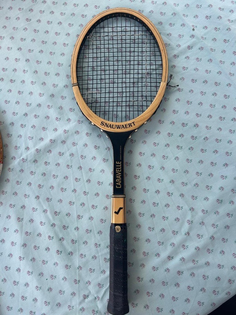 Snauwaert tennis racket Caravelle + Sven 100, Enlèvement, Utilisé