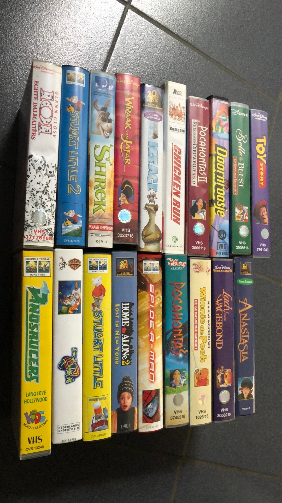 19 Video’s, Cd's en Dvd's, Ophalen, Gebruikt, Tekenfilm, Alle leeftijden