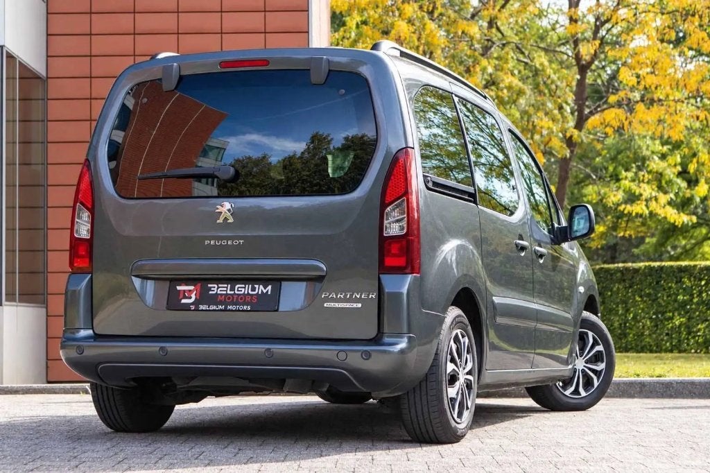 Peugeot Partner 1.6 BlueHDi Style - AC - Parkeerhulp, Auto's, Voorwielaandrijving, Stof, Euro 6, 4 cilinders