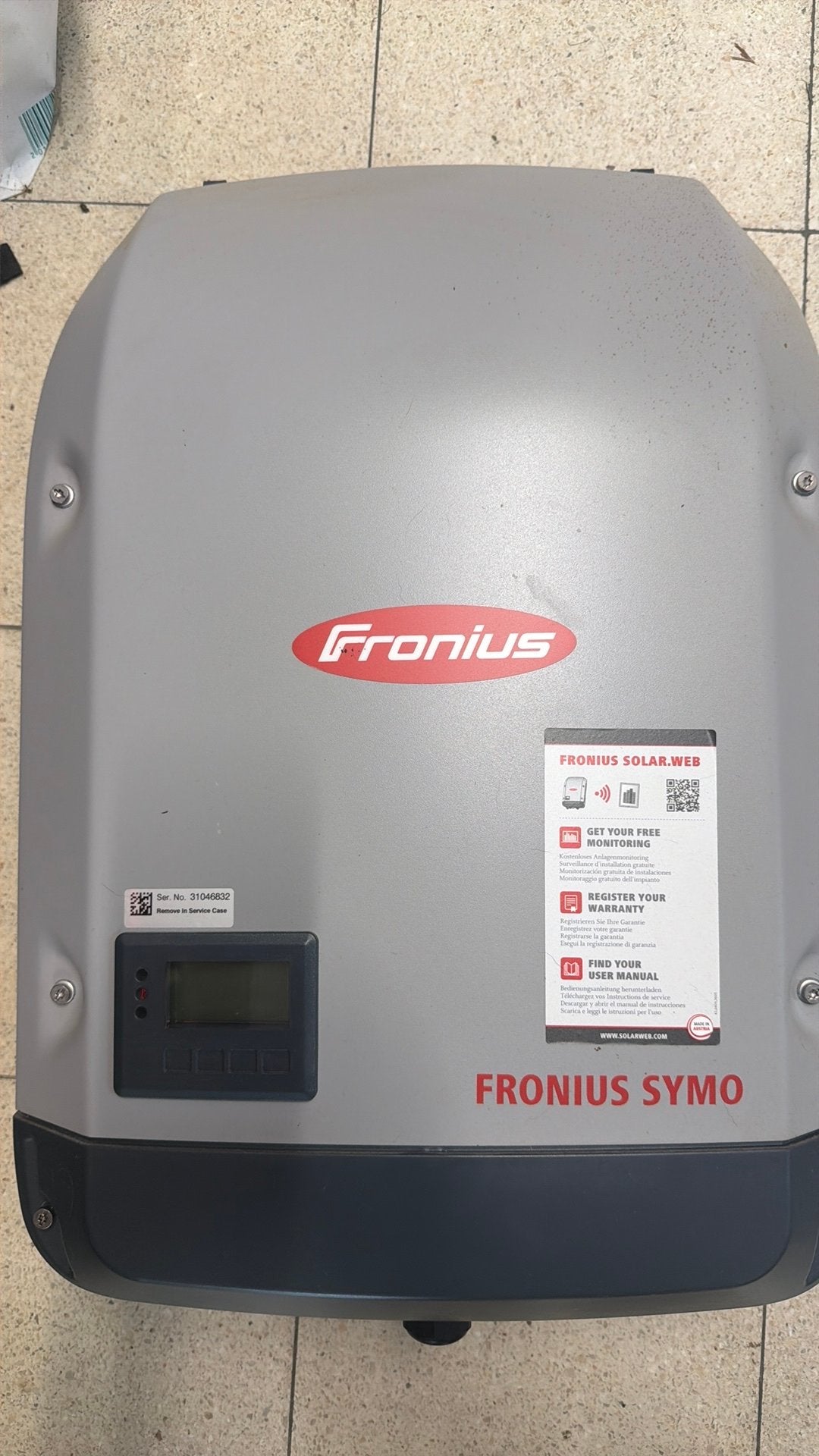 Fronius symo 5kw, Ophalen, Zo goed als nieuw