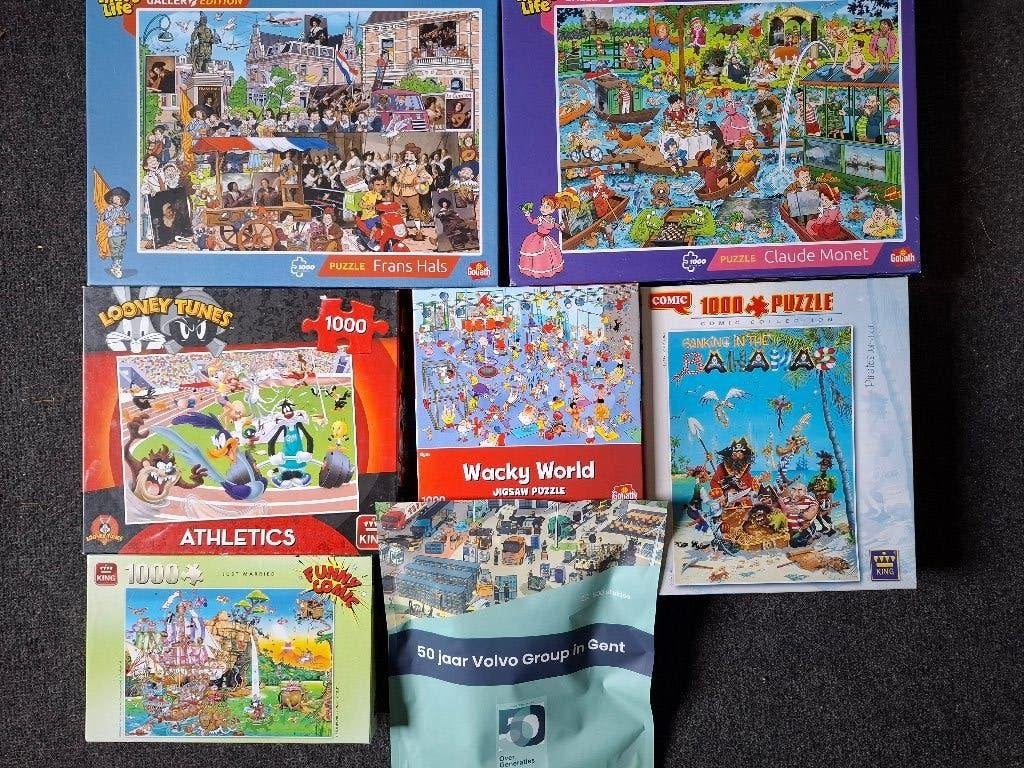 Puzzel 1000 stukjes, Ophalen of Verzenden