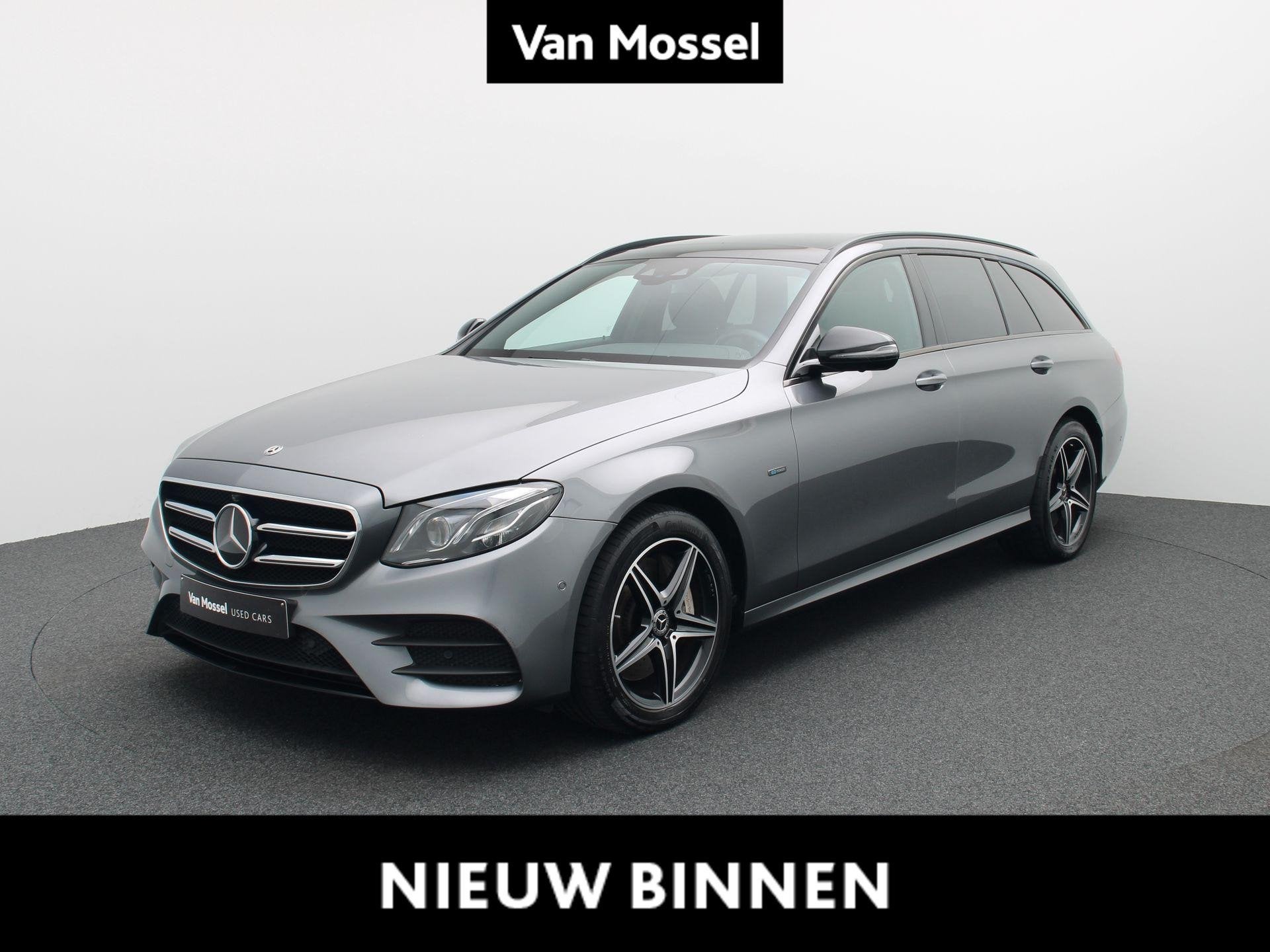 Mercedes-Benz E 300 de AMG Line Break + NAPPA LEDER + PANORA, 4 cilinders, 2145 kg, Plug-in hybride, Bedrijf
