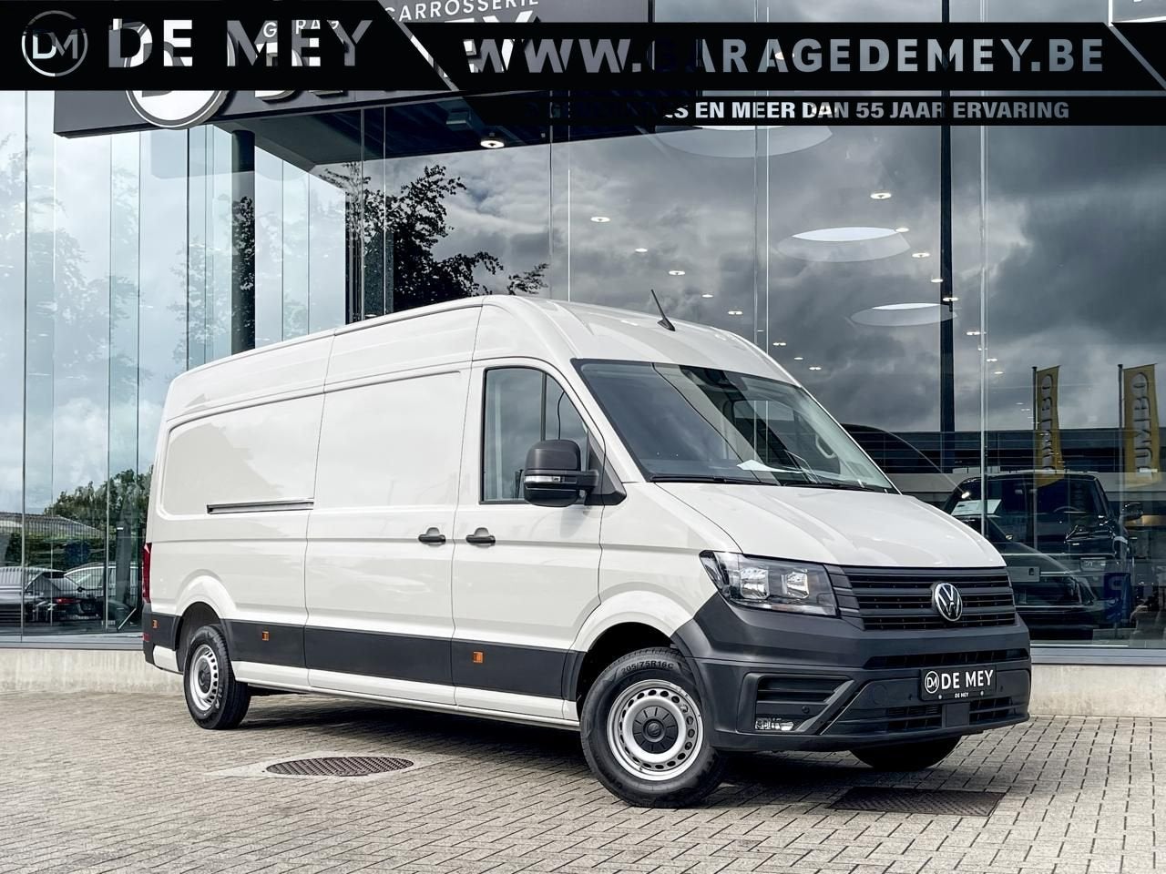 Volkswagen Crafter 35 Fou Lwb Hr 2.0 TDi L4H3 Ascot Grey / C, Auto's, Automaat, Monovolume, Overige modellen, Bedrijf
