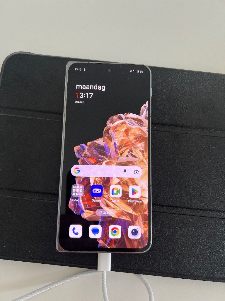 smartphone One plus Open, Telecommunicatie, Ophalen, Zo goed als nieuw, 6 megapixel of meer, Inklapmodel