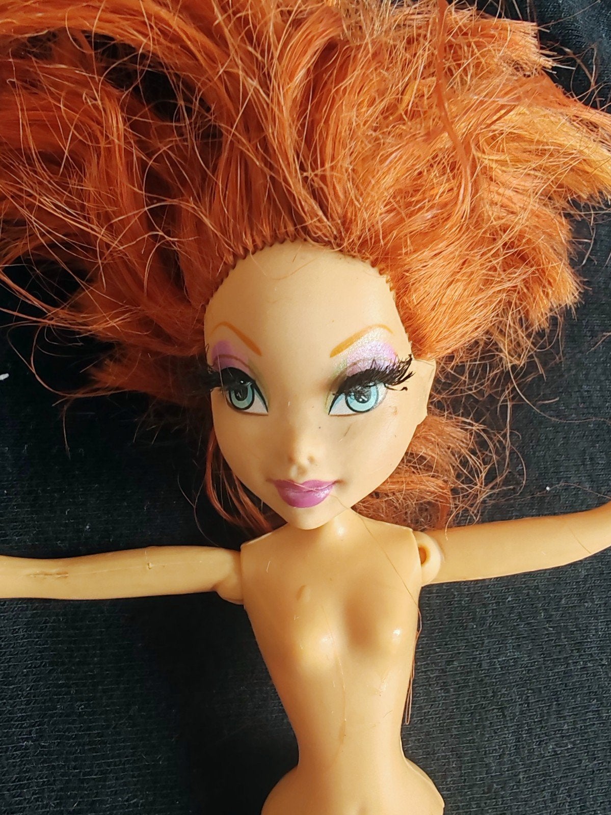 Winx Club 2005 Roodharige pop met wimpers, Verzamelen, Poppetjes en Figuurtjes, Ophalen of Verzenden