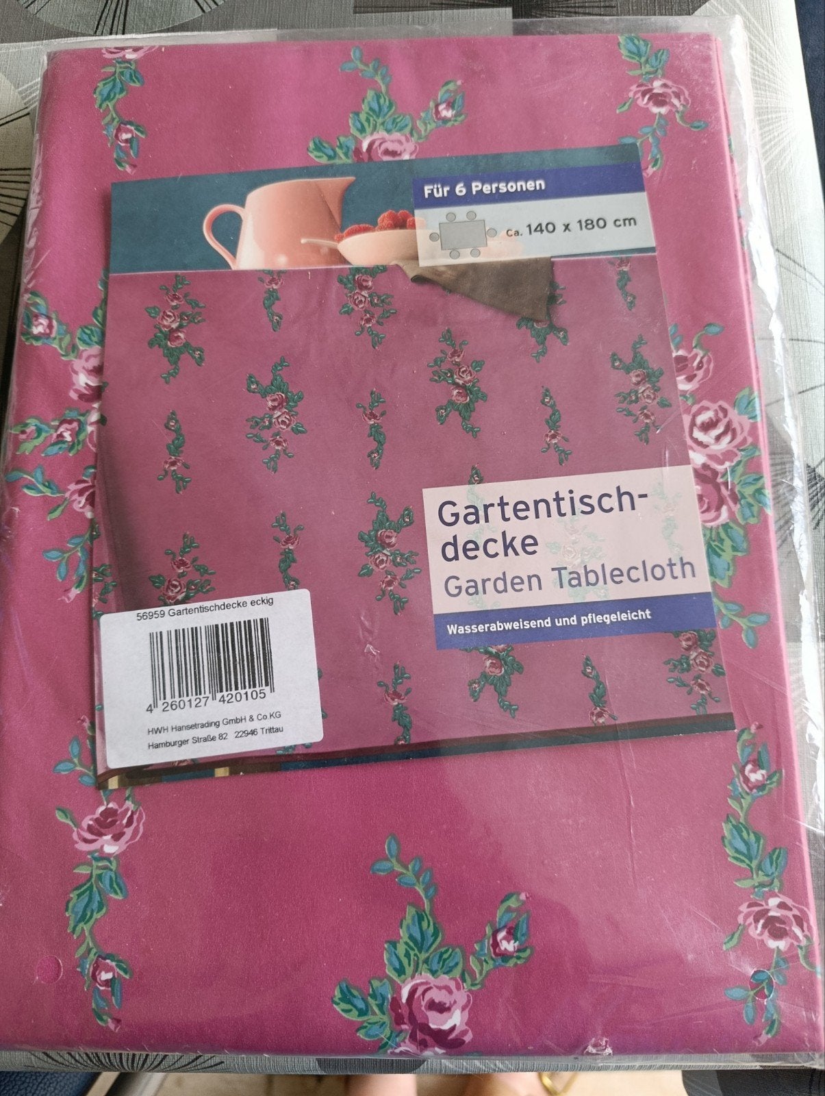 Gebloemd tafelkleed, Huis en Inrichting, Tafelkleed, Ophalen