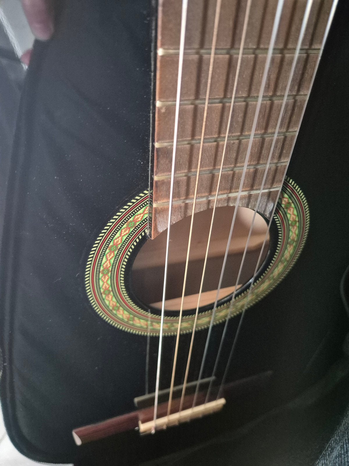 Klassieke gitaar, Ophalen
