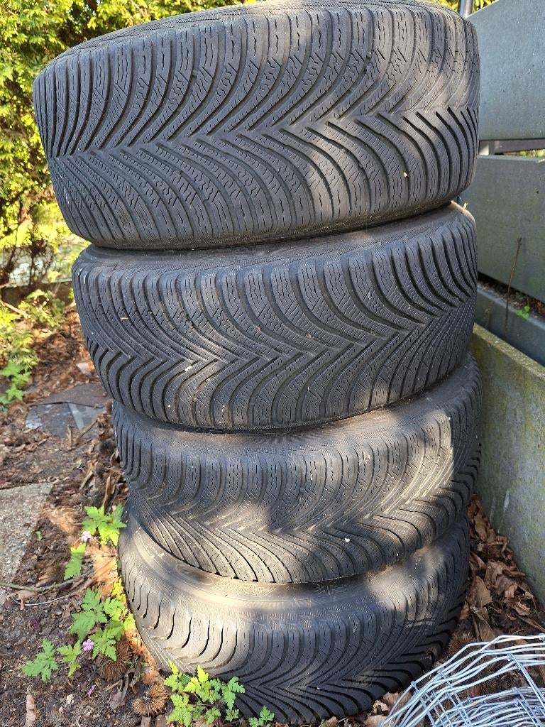 Winterbanden michelin, Auto-onderdelen, Banden en Velgen, Ophalen, Gebruikt, 16 inch, Band(en)