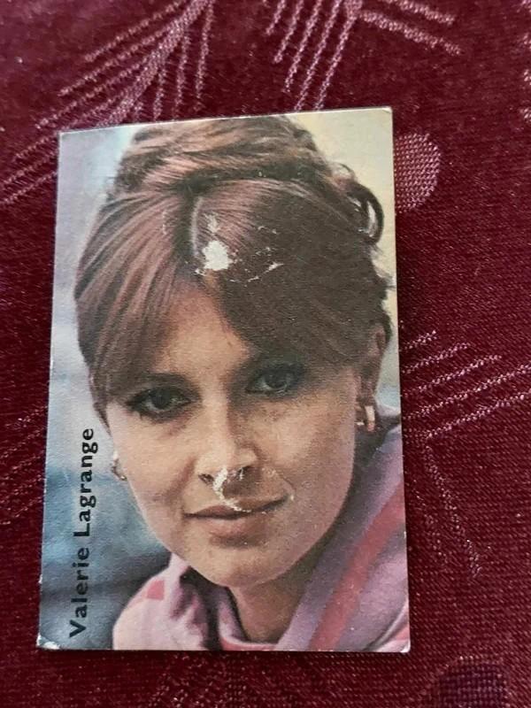 Prentje/Chromo : Valérie Lagrange / Victoria, Verzamelen, 1960 tot 1980, Gebruikt, Ophalen of Verzenden, Prent
