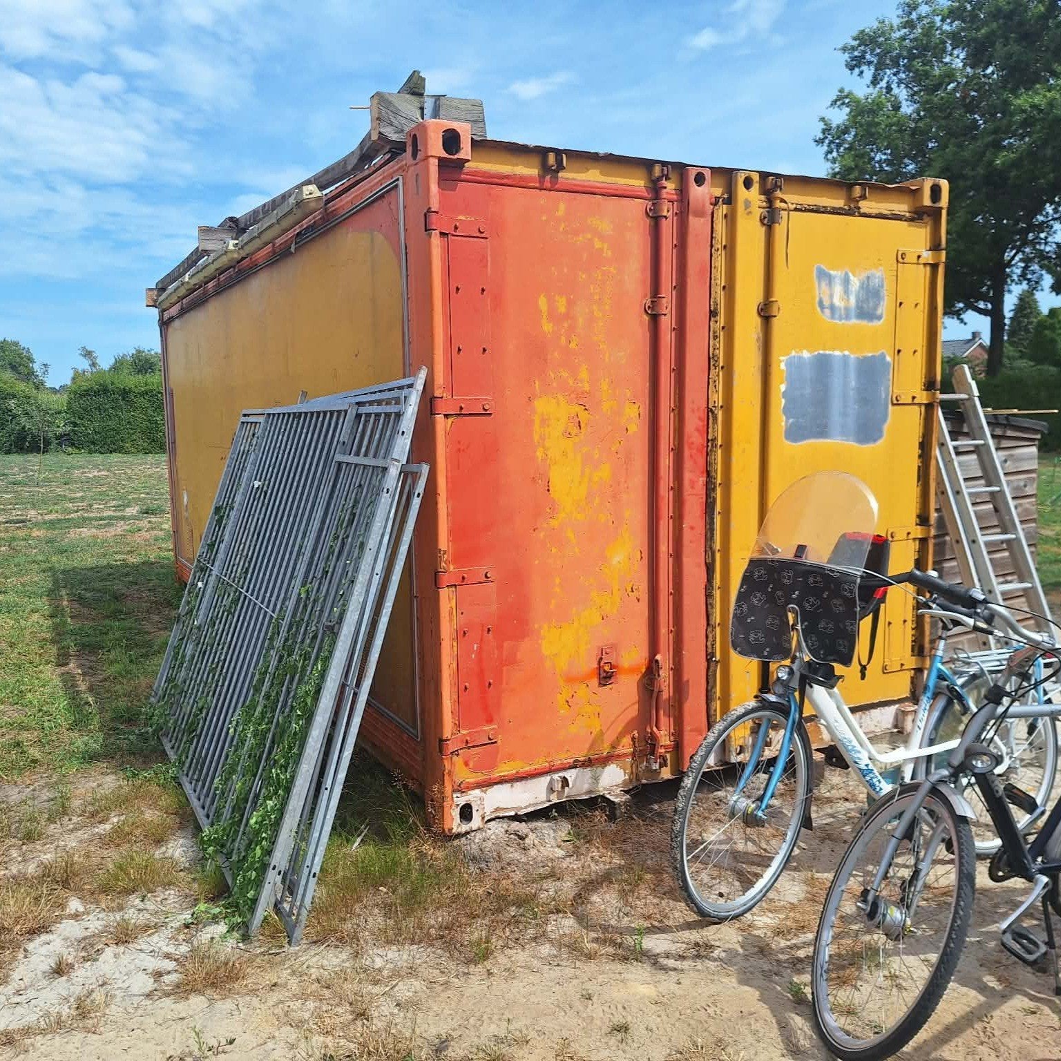 20 ft 6 meter lang opslagcontainer Zeecontainer met takelhaa, Doe-het-zelf en Bouw, Containers, Ophalen