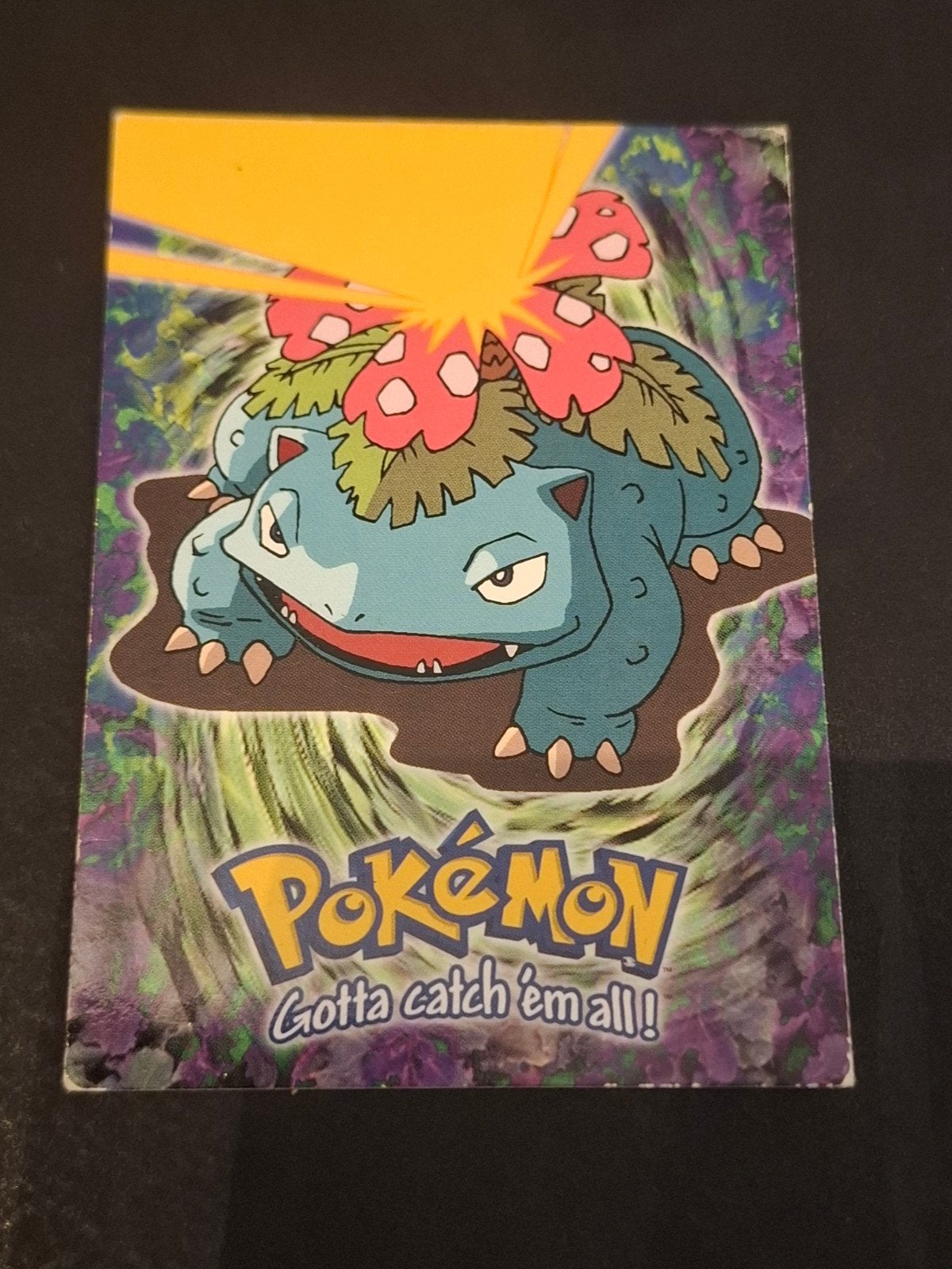 Vintage Pokémon Kaart - Venusaur #03 (Topps 1999 - First Mov, Ophalen of Verzenden