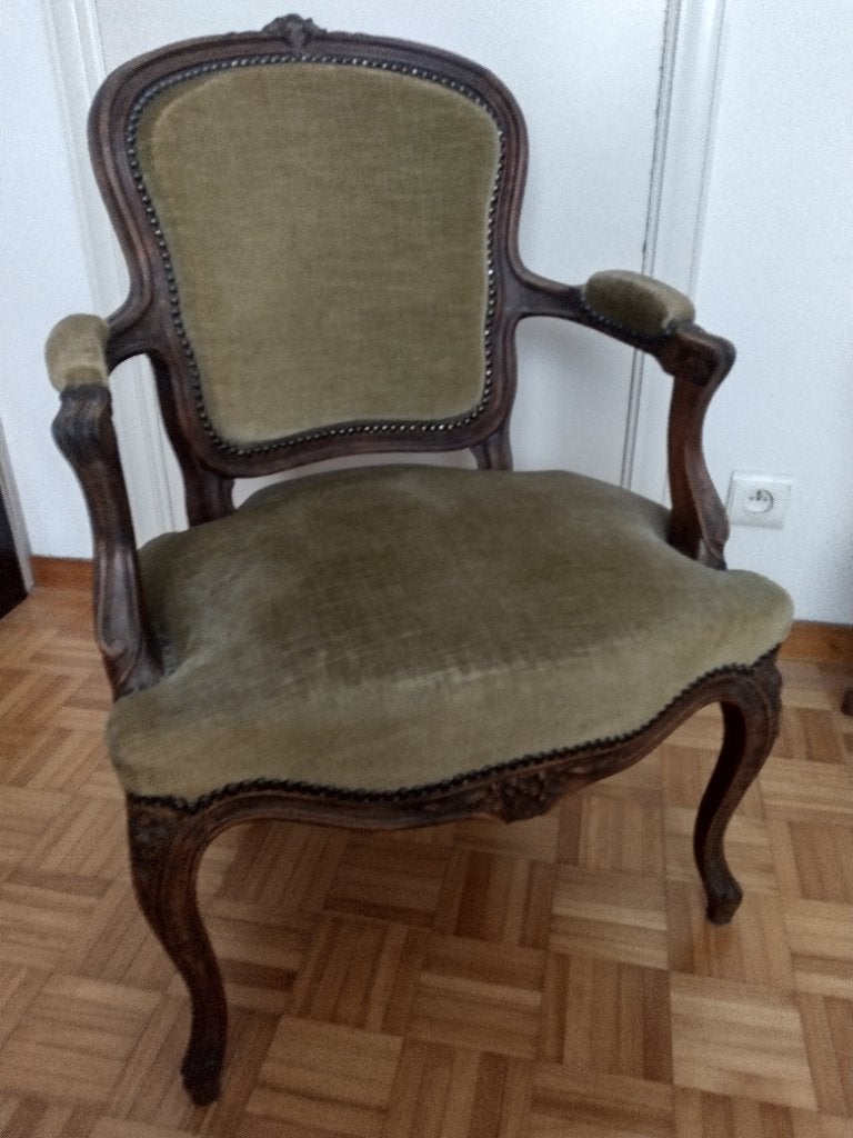 Antieke fauteuil in Louis XIV-stijl, Antiek en Kunst, Ophalen