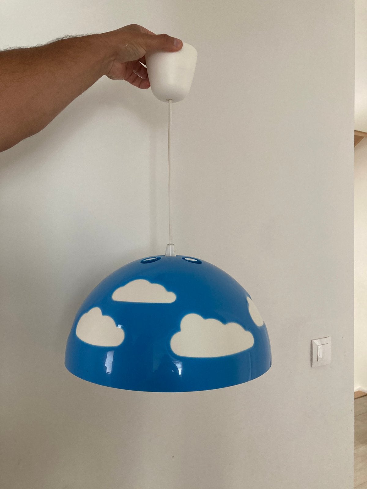 Ikea kinderlamp, Lampe, Bleu, Enlèvement, IKEA