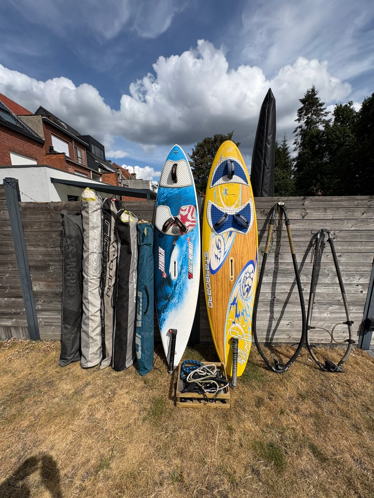 Windsurf, Enlèvement, Utilisé