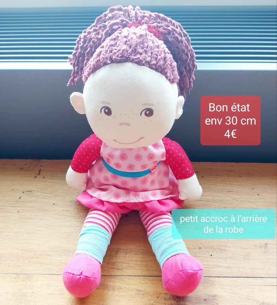 Haba poupée en tissu 30 cm, Enlèvement