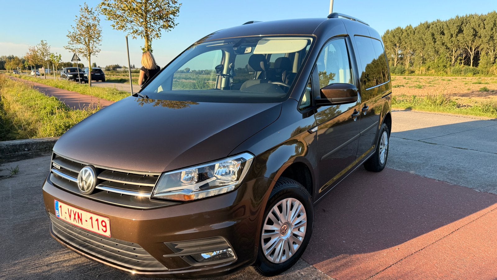 VW Caddy 1.4 CNG, Autos, Euro 6, Noir, 5 portes, Particulier