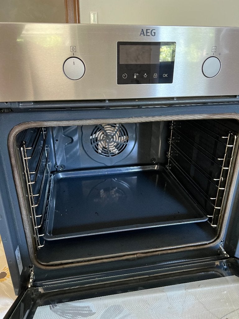 heteluchtoven, Electroménager, Fours, AEG, Encastré, Enlèvement, Utilisé