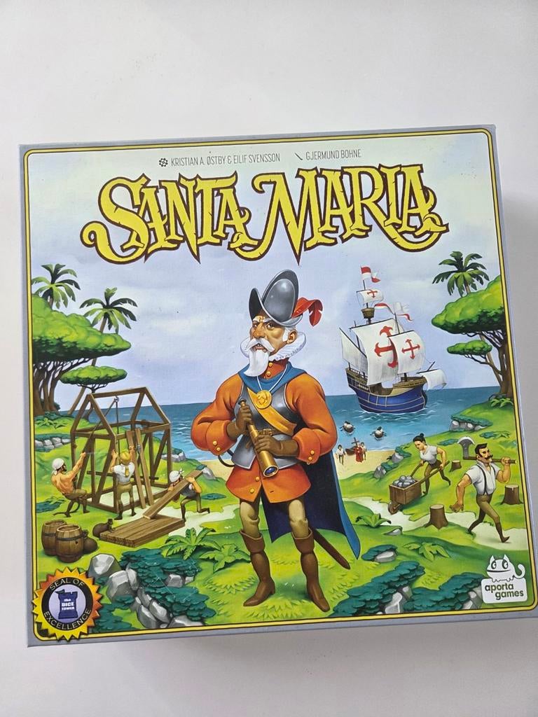 Gezelschapspel santa maria(nooit gebruikt), Ophalen