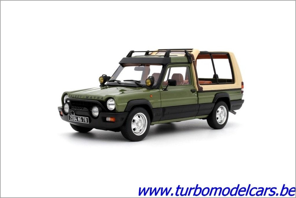 Talbot Matra Rancho 1981 1/18 Ottomobile, Hobby & Loisirs créatifs, Enlèvement ou Envoi, Neuf, Voiture, OttOMobile