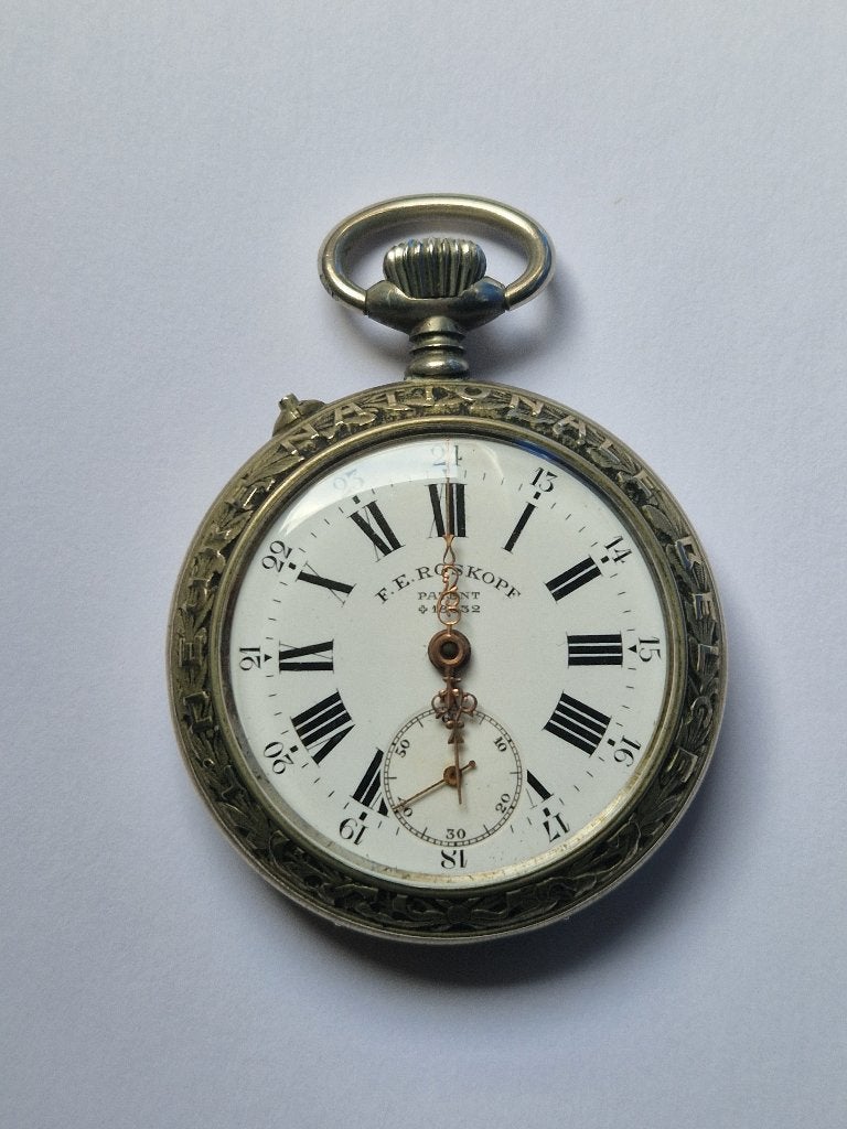 Montre gousset Roskopf provinces, Ophalen of Verzenden, Zakhorloge