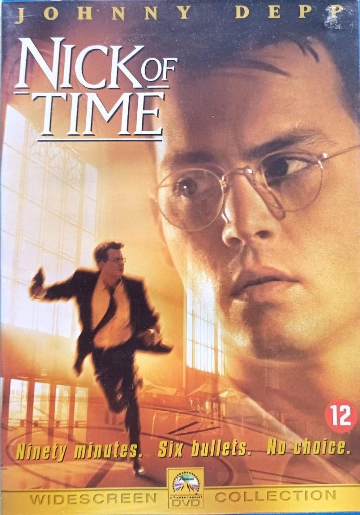 dvd NICK OF TIME   JOHNNY DEPP CHRISTOPHER WALKER ..., Enlèvement ou Envoi, Comme neuf