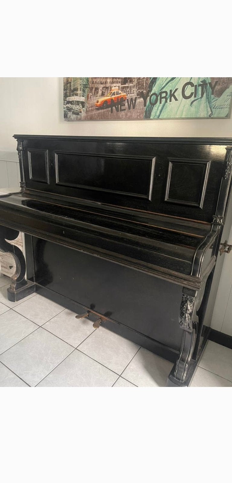 Piano, Muziek en Instrumenten, Piano's, Ophalen, Gebruikt, Piano