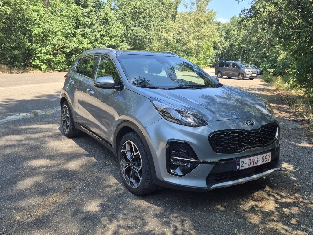 Kia Sportage, Autos, Kia, Cuir, Euro 6, Entretenue par le concessionnaire, Noir