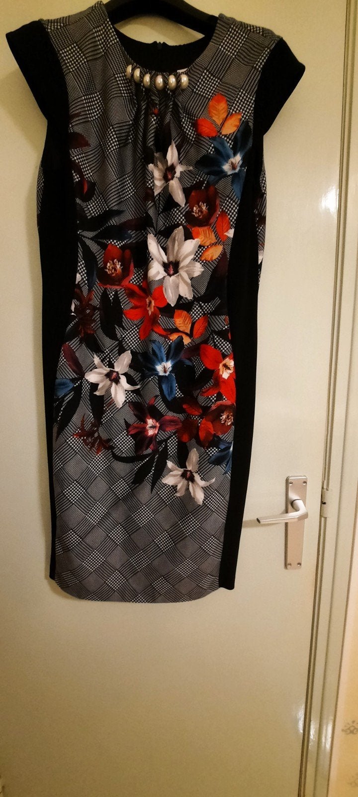 kleedje gevoerd maat 44 lengte 100cm, Kleding | Dames, Ophalen, Meerkleurig, Maat 42/44 (L), Joseph Ribkoff