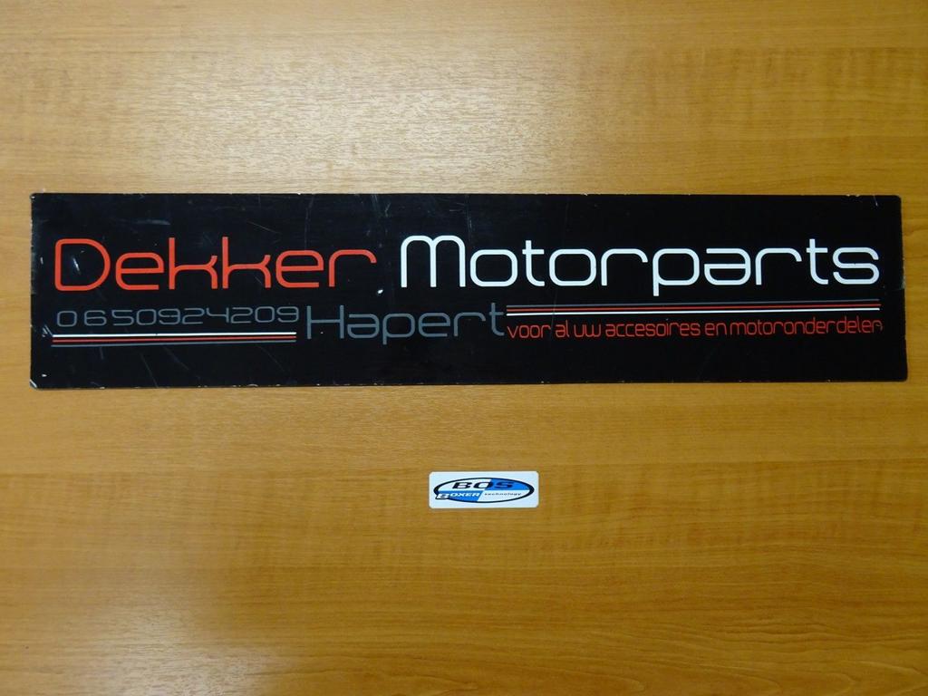 Bos Exhausts Uitlaat / Demper Sticker # Bos Boxer Technology, Ophalen of Verzenden, -, -, -