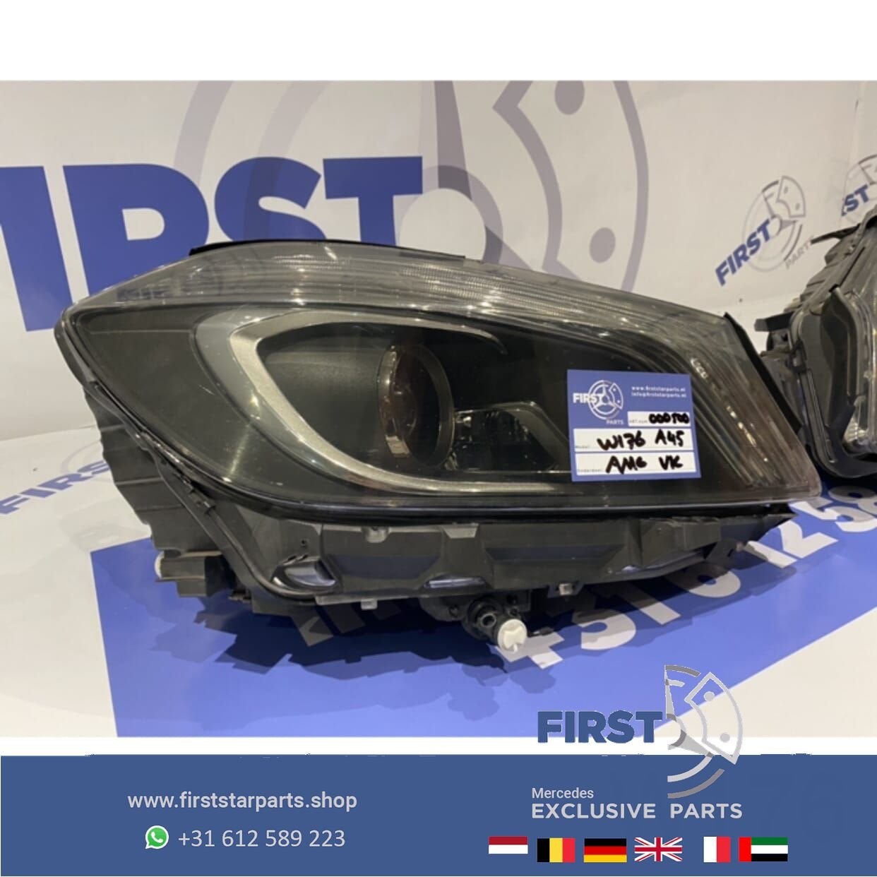W176 LED ILS KOPLAMP RECHTS origineel Mercedes A KLASSE 2012, Utilisé, -, -, Enlèvement ou Envoi