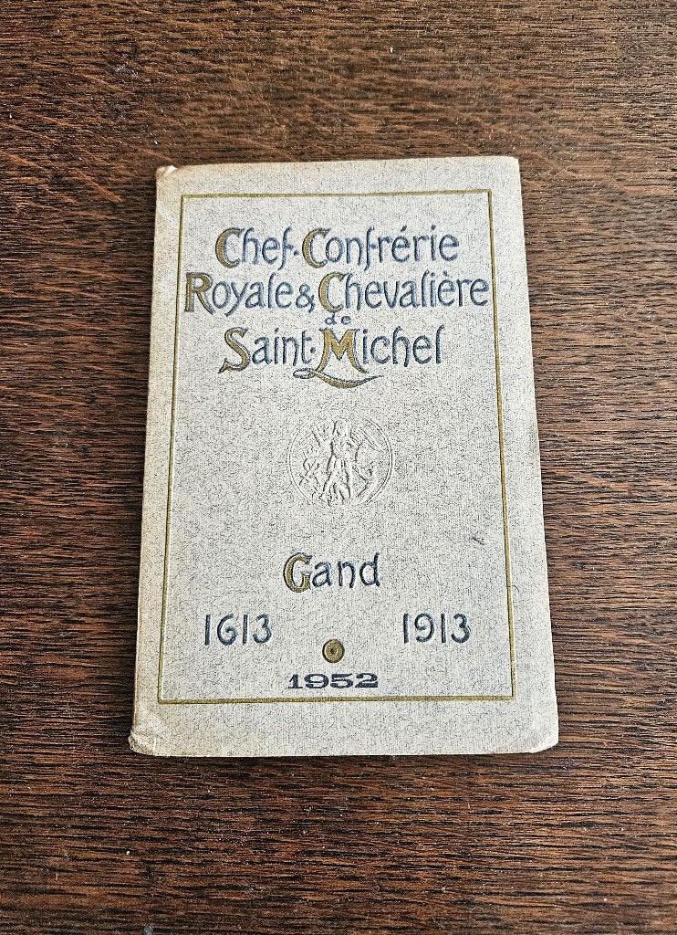 Schermclub Sint Michielsgilde Gent., Antiquités & Art, Antiquités | Livres & Manuscrits, Enlèvement