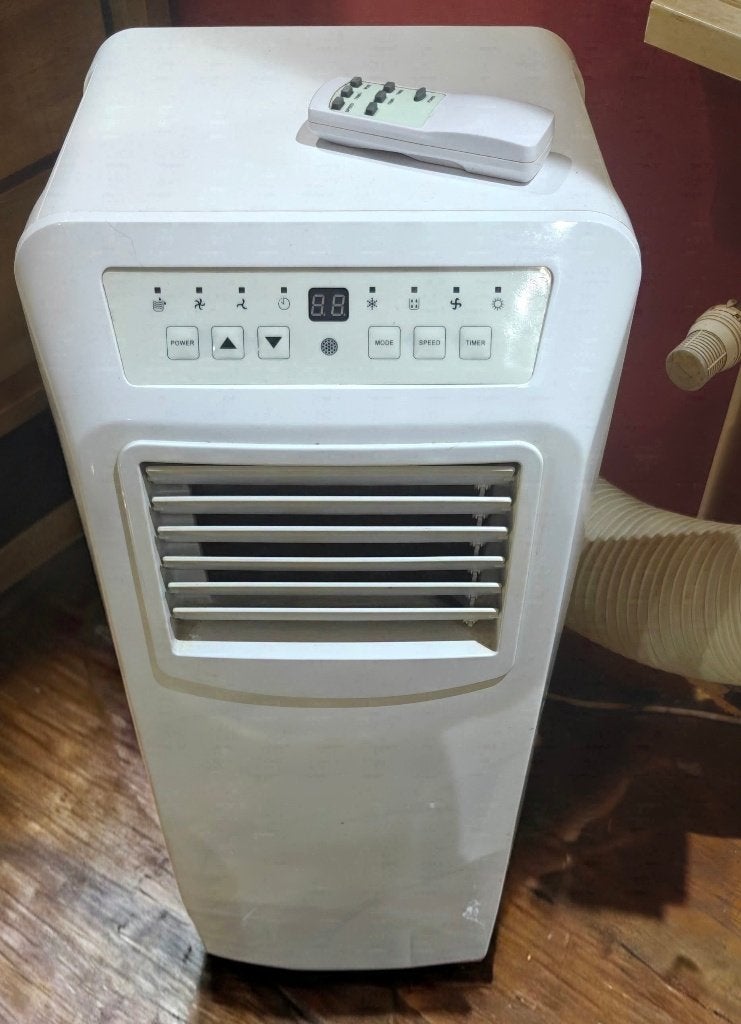 Mobiele airco, Comme neuf, Enlèvement, 2 vitesses, Climatiseur mobile