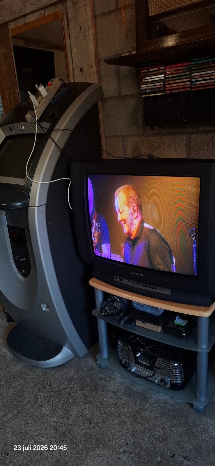 daewoo kleuren televisie crt 70cm, TV, Hi-fi & Vidéo, Enlèvement, Daewoo