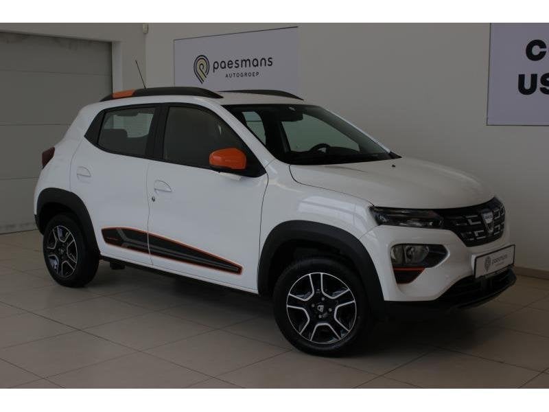Dacia Spring Comfort Plus 45, Automaat, Zwart, 33 kW, Wit