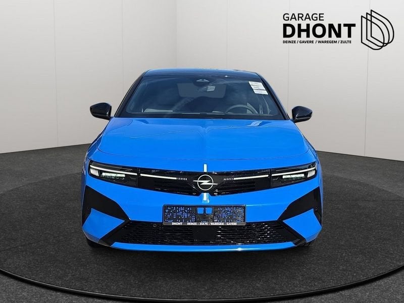 Opel Astra 5D GS - 1.2 MHEV - Automaat - 145PK, Auto's, 1199 cc, Blauw, Leder en Stof, Bedrijf