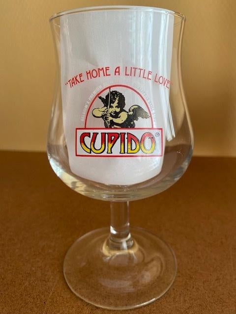 verre à bière " CUPIDO ", Ophalen of Verzenden, Nieuw, Glas of Glazen