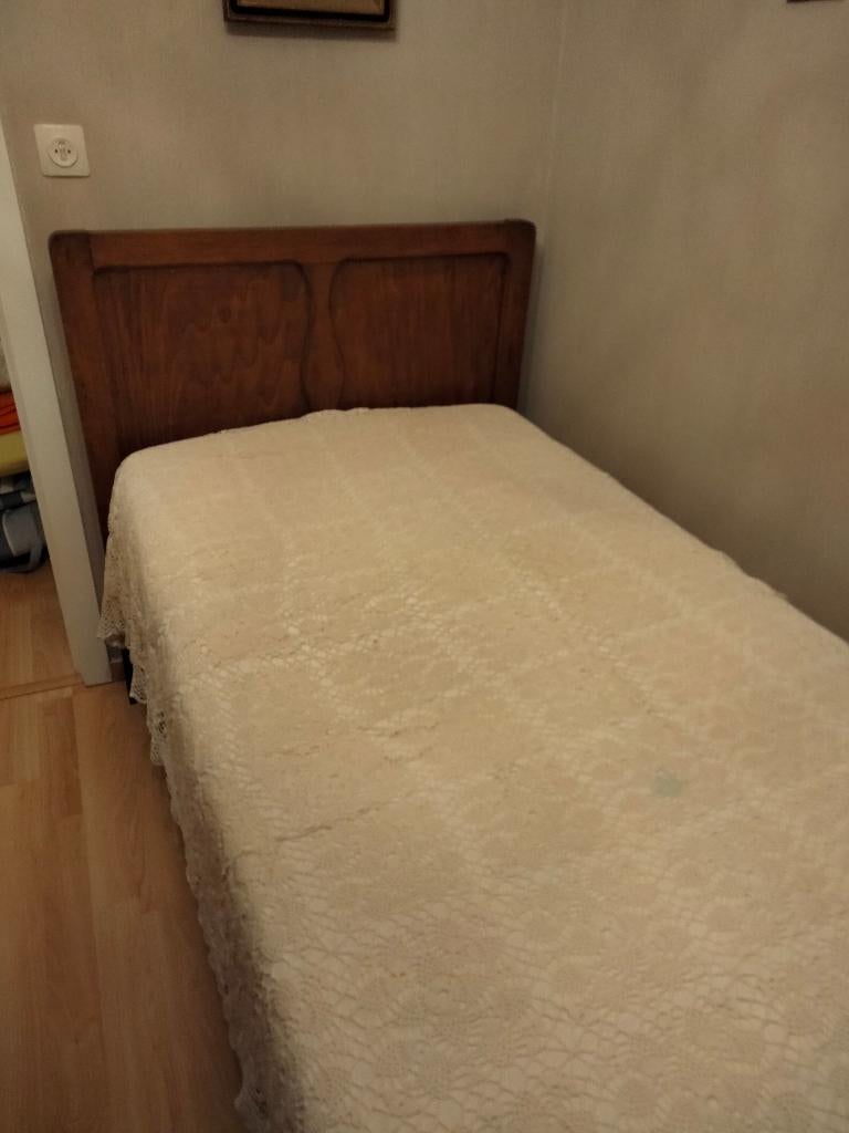 Oude één persoons slaapkamer, Huis en Inrichting, Slaapkamer | Complete slaapkamers, Ophalen, Gebruikt, Eenpersoons