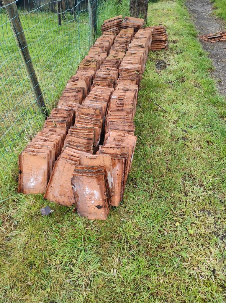 Gratis dakpannen 15 m2, Ophalen, Dakpannen