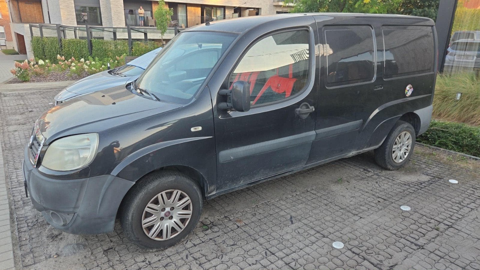 afbraak fiat doblo, Voorwielaandrijving, Stof, Blauw, Grijs