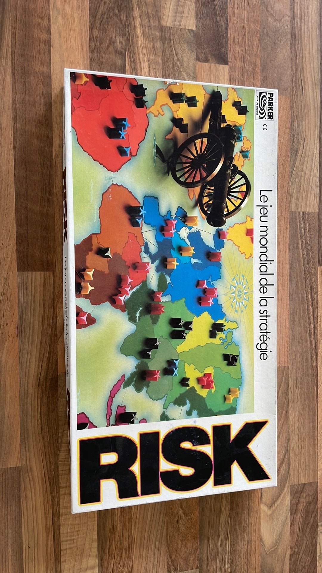 Jeu de société - Risk - Parker, 1 ou 2 joueurs, Enlèvement ou Envoi, Utilisé, Parker