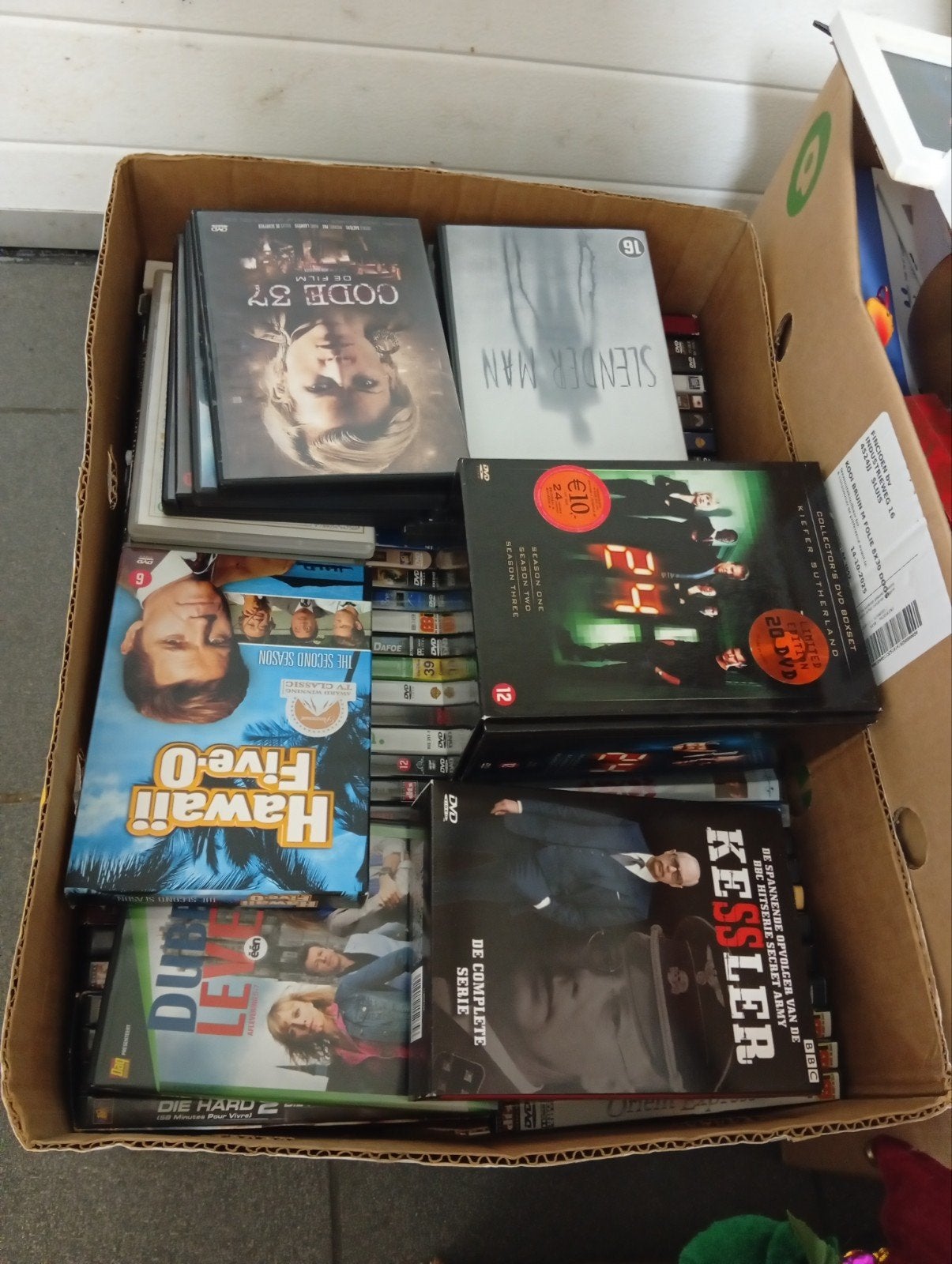 lot dvd's, Ophalen