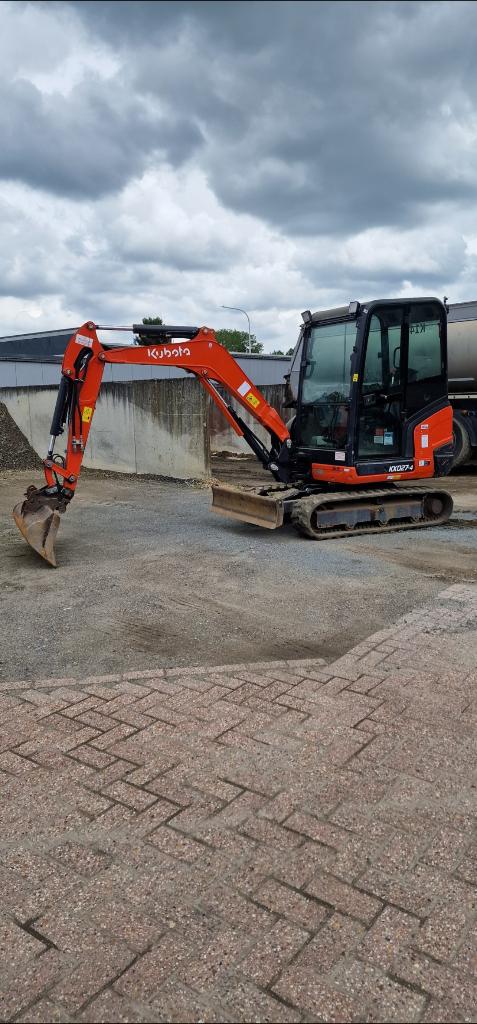 Kubota KX027-4 K bouwjaar 2021, Zakelijke goederen, Machines en Bouw | Kranen en Graafmachines, Ophalen of Verzenden, Graafmachine