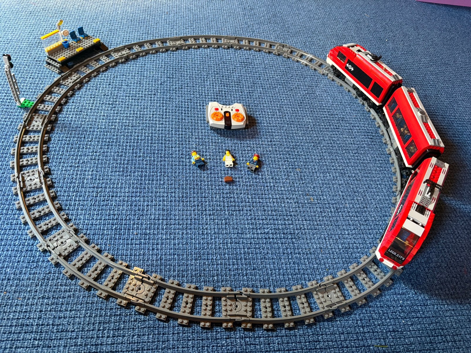 Lego city passagierstrein 7938, Enlèvement, Comme neuf, Lego, City
