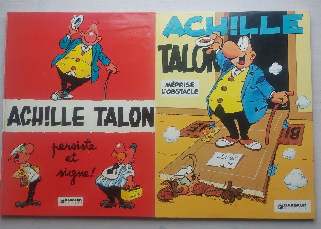 Achille Talon, tome 3 et tome 8 (RE), Livres, Greg, Enlèvement ou Envoi, Comme neuf, Plusieurs comics