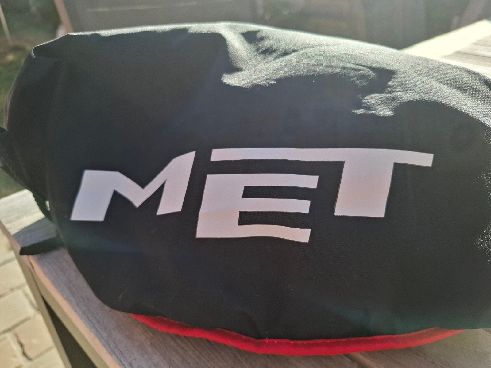 Met Rival fietshelm, Ophalen of Verzenden, Gebruikt, Medium, Met