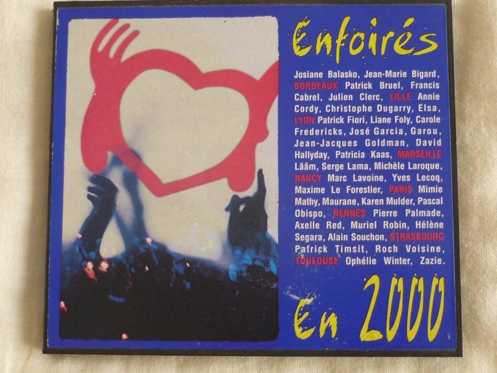 CD LES ENFOIRES - TOURNEE 2000, CD & DVD, Bande originale, Autres genres, Enlèvement, Utilisé