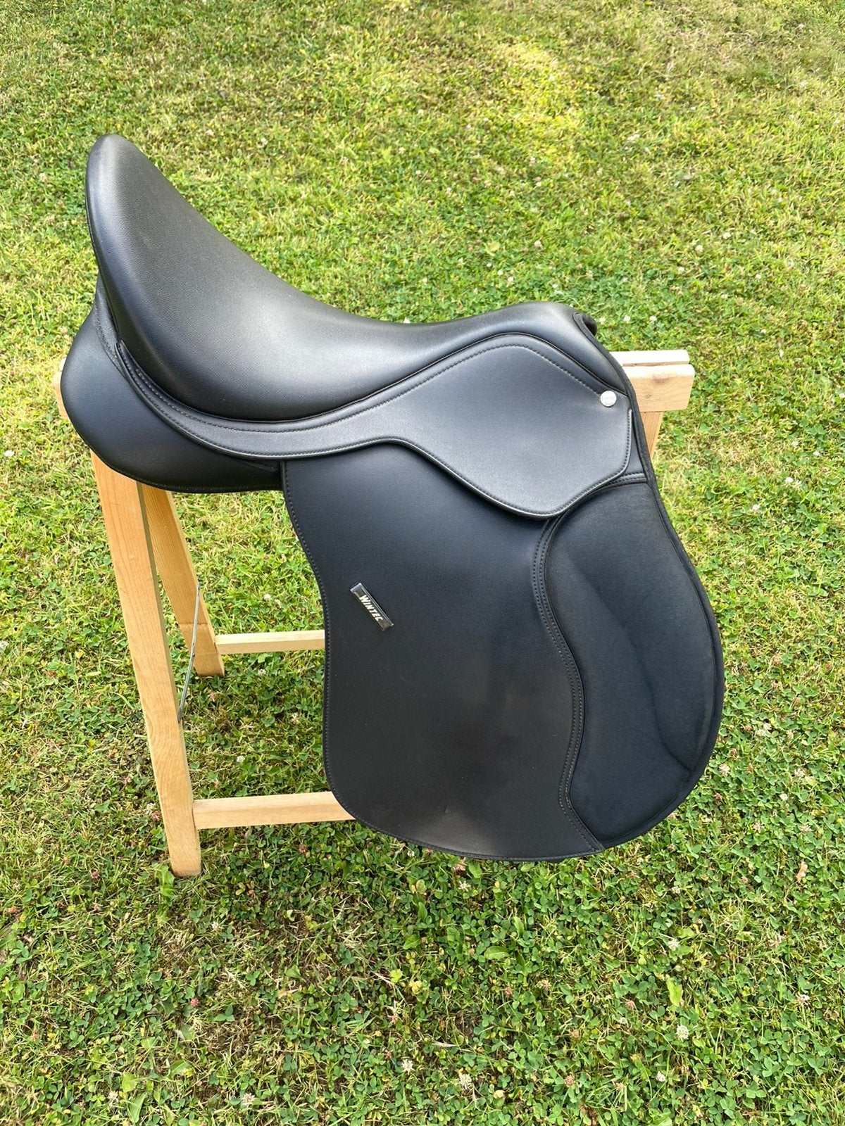 Wintec 500 17,5 inch zwart, Animaux & Accessoires, Chevaux & Poneys | Selles, Enlèvement, Comme neuf, Wintec, L (17.5 pouces)